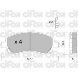CIFAM                                                822-295-0, Nenurodytas gamintojas, 822-295-0, auto detalė