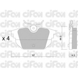 CIFAM                                                822-299-0, Nenurodytas gamintojas, 822-299-0, auto detalė