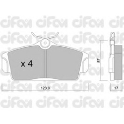 CIFAM                                                822-305-0, Nenurodytas gamintojas, 822-305-0, auto detalė