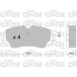 CIFAM                                                822-310-1, Nenurodytas gamintojas, 822-310-1, auto detalė
