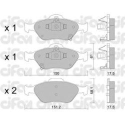 CIFAM                                                822-316-1, Nenurodytas gamintojas, 822-316-1, auto detalė