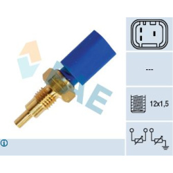 siuntimo blokas, aušinimo skysčio temperatūra
                                FAE                                         
