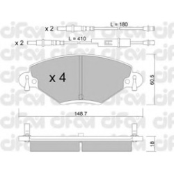 CIFAM                                                822-331-0, Nenurodytas gamintojas, 822-331-0, auto detalė