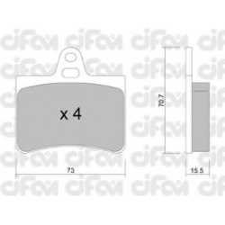 CIFAM                                                822-333-0, Nenurodytas gamintojas, 822-333-0, auto detalė