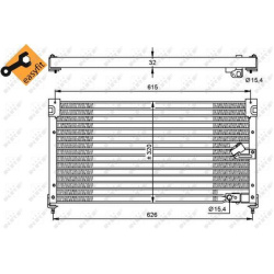 kondensatorius, oro kondicionierius EASY FIT
                                NRF                                             