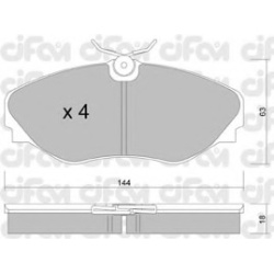 CIFAM                                                822-338-0, Nenurodytas gamintojas, 822-338-0, auto detalė