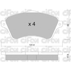 CIFAM                                                822-349-0, Nenurodytas gamintojas, 822-349-0, auto detalė