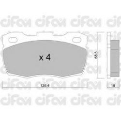 CIFAM                                                822-352-0, Nenurodytas gamintojas, 822-352-0, auto detalė