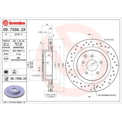 stabdžių diskas (1vnt) XTRA LINE - Xtra
BREMBO