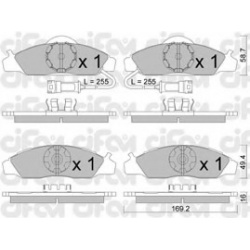 CIFAM                                                822-368-0, Nenurodytas gamintojas, 822-368-0, auto detalė