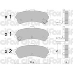 CIFAM                                                822-403-0, Nenurodytas gamintojas, 822-403-0, auto detalė