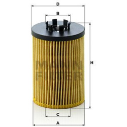 alyvos filtras
                                MANN-FILTER                                                HU715/5X, MANN-FILT