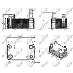 Aušintuvas tepalo
                                NRF                                                31362, NRF, 31362, auto