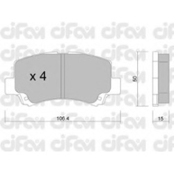 CIFAM                                                822-419-0, Nenurodytas gamintojas, 822-419-0, auto detalė