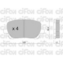 CIFAM                                                822-427-0, Nenurodytas gamintojas, 822-427-0, auto detalė