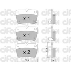 CIFAM 822-431-0, Nenurodytas gamintojas, 822-431-0, auto detalė