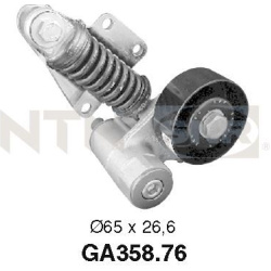 įtempiklio skriemulys, V formos rumbuotas diržas
                                SNR                                GA358.7