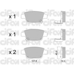 CIFAM                                                822-451-0, Nenurodytas gamintojas, 822-451-0, auto detalė