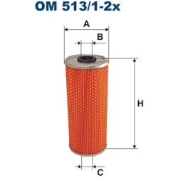 alyvos filtras
                                FILTRON                                                OM513/1-2X, Nenurodytas