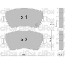 CIFAM                                                822-485-1, Nenurodytas gamintojas, 822-485-1, auto detalė