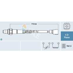 lambda jutiklis
FAE 77311, Nenurodytas gamintojas, 77311, auto