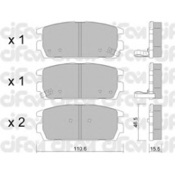 CIFAM                                                822-507-0, Nenurodytas gamintojas, 822-507-0, auto detalė