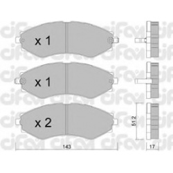 CIFAM                                                822-509-0, Nenurodytas gamintojas, 822-509-0, auto detalė