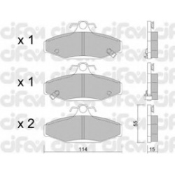 CIFAM                                                822-520-0, Nenurodytas gamintojas, 822-520-0, auto detalė