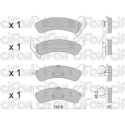 CIFAM                                                822-527-0, Nenurodytas gamintojas, 822-527-0, auto detalė