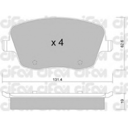 CIFAM                                                822-547-0, Nenurodytas gamintojas, 822-547-0, auto detalė