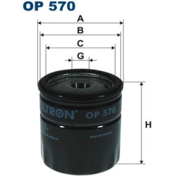 alyvos filtras
                                FILTRON                                                OP570, Nenurodytas gami