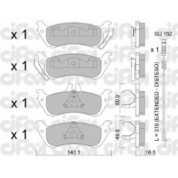 CIFAM                                                822-570-1K, Nenurodytas gamintojas, 822-570-1K, auto detalė