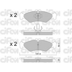 CIFAM                                822-571-0, Nenurodytas gamintojas, 822-571-0, auto detalė