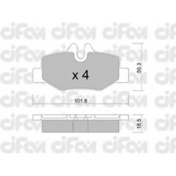 CIFAM                                                822-576-0, Nenurodytas gamintojas, 822-576-0, auto detalė