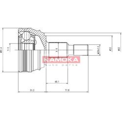 pusašio šarnyras
                                KAMOKA                                                6864, KAMOKA, 6864, 