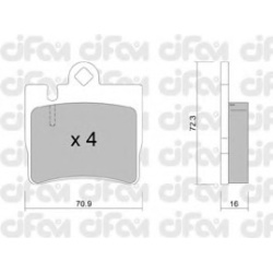 CIFAM                                                822-597-0, Nenurodytas gamintojas, 822-597-0, auto detalė