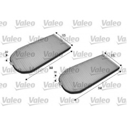 filtras, salono oras VALEO ESSENTIAL
                                                698838, VALEO, 698838, auto detalė