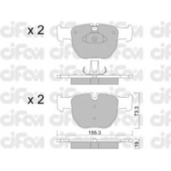 CIFAM                                                822-598-0, Nenurodytas gamintojas, 822-598-0, auto detalė