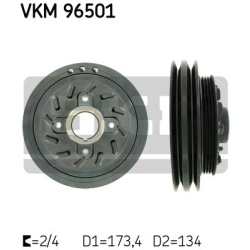 skriemulys, alkūninis velenas
                                SKF                                                VKM 96501, 