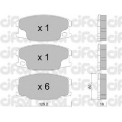 CIFAM                                                822-622-0, Nenurodytas gamintojas, 822-622-0, auto detalė