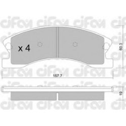 CIFAM                                                822-626-0, Nenurodytas gamintojas, 822-626-0, auto detalė