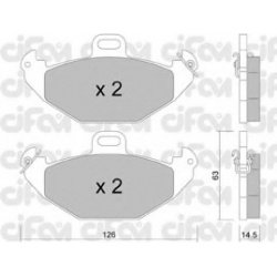 CIFAM                                                822-634-0, Nenurodytas gamintojas, 822-634-0, auto detalė