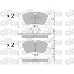CIFAM                                                822-640-0, Nenurodytas gamintojas, 822-640-0, auto detalė