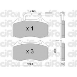 CIFAM                                                822-651-1, Nenurodytas gamintojas, 822-651-1, auto detalė