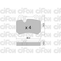 CIFAM                                                822-660-0, Nenurodytas gamintojas, 822-660-0, auto detalė