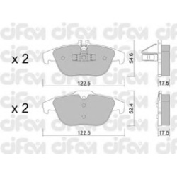 CIFAM                                                822-666-0, Nenurodytas gamintojas, 822-666-0, auto detalė