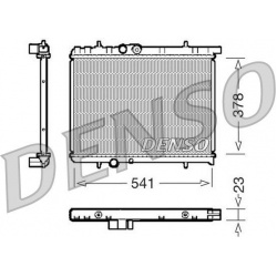 Aušinimo radiatorius
                                DENSO                                DRM21031, DENSO, DRM21031, auto de
