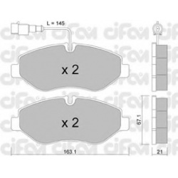 CIFAM                                                822-671-4, Nenurodytas gamintojas, 822-671-4, auto detalė
