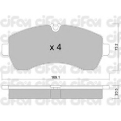 CIFAM                                                822-673-0, Nenurodytas gamintojas, 822-673-0, auto detalė