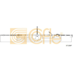 trosas, stovėjimo stabdys
                                COFLE                                                17.2287, Nenu